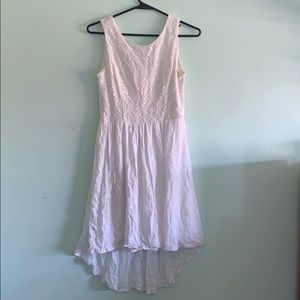 Gorgeous white high low dress